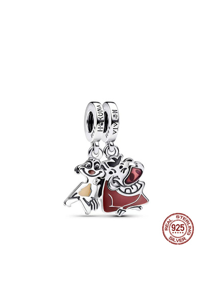 Choice WSD058 Charms 925 Silver Fits Original 3mm 925 Bracelet Womens Disney The Lion King Charms Beads DIY