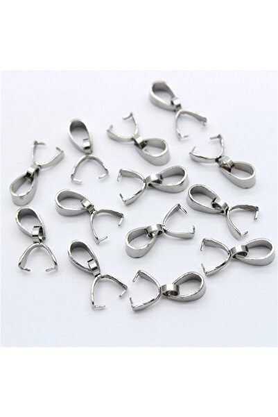 Choice L 7x19MM Stainlesssteel color 10Pcs/lot 316 Stainless Steel Pinch Clip...