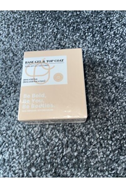 Beetles Gel Polish No Wipe Gel Top Coat and Base Coat Set 2pcs 7.5ml Clear Gel