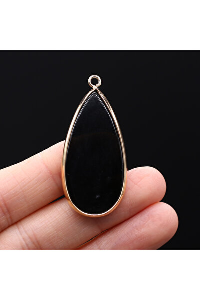 Choice قلادات من حجر العقيق الأسود الطبيعي، وقلادات من حجر اللابرادوريت والأم...