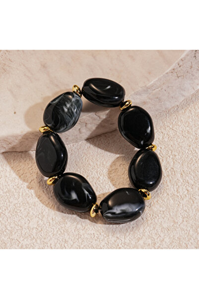 Choice style21 Acrylic Irregular Square Round Beaded Bracelet Bangle for Wome...