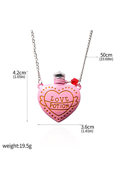 Choice N00070-01 Love and Poison Necklace Love Bottle Metal Pendant Cross-bor...