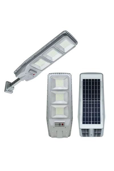Biki 300W Solar Street Light with Remote Control, Motion Sensor, 2 Modes, IP65, 45x18.5x4.2cm