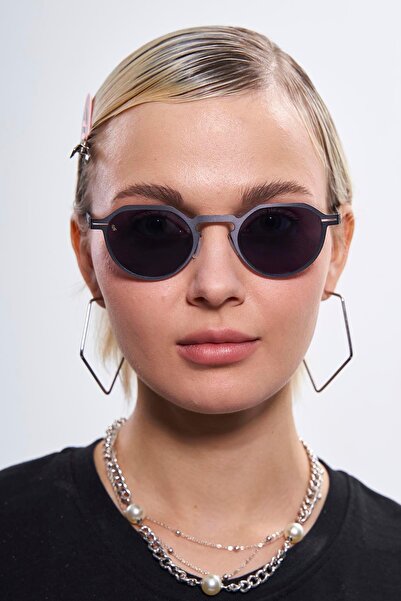 Bilge Karga Liora Anthracite Black Sunglasses