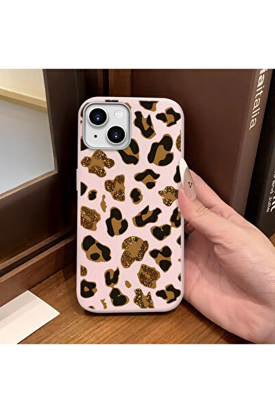 ucuc جراب سيليكون وردي اللون متوافق مع آيفون 13/14، يحمي الكاميرا ويمازح الصد...