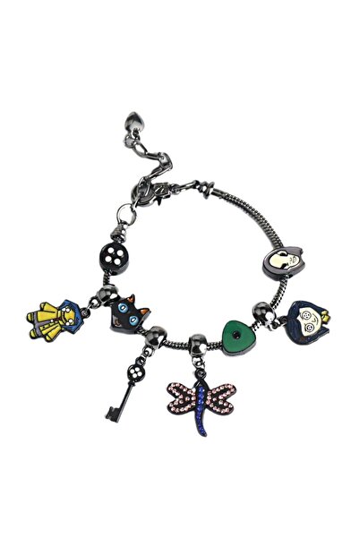 Choice E-565 Anime Coraline the Secret Door Bracelet Pendant Coraline Enamel Pendant Cosplay Gift For Men W