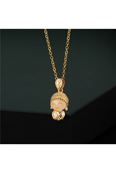 Choice cross chain New In Cute Lucky Little Maitreya Buddha Pendant Women Nec...