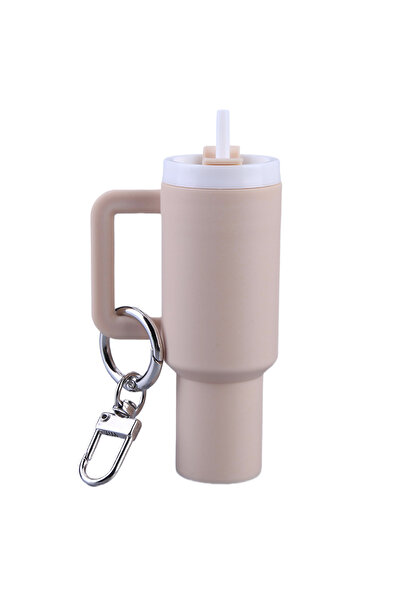 Choice Coffee 1pc 6-1pcs Creative Mini Cup Keychain Pendant Chapstick Holder ...