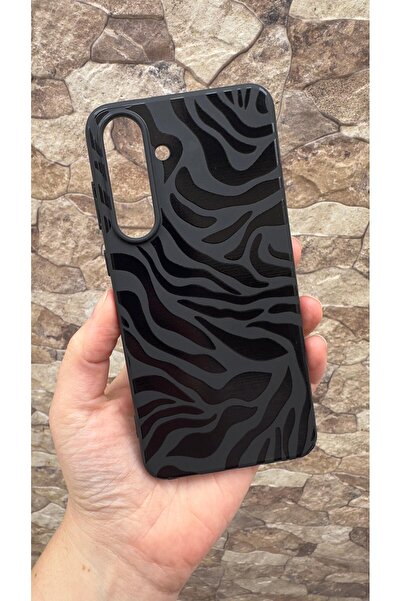 Vip Case Samsung Galaxy S25 Fe Compatible Zebra Patterned Silicone Shock-Abso...