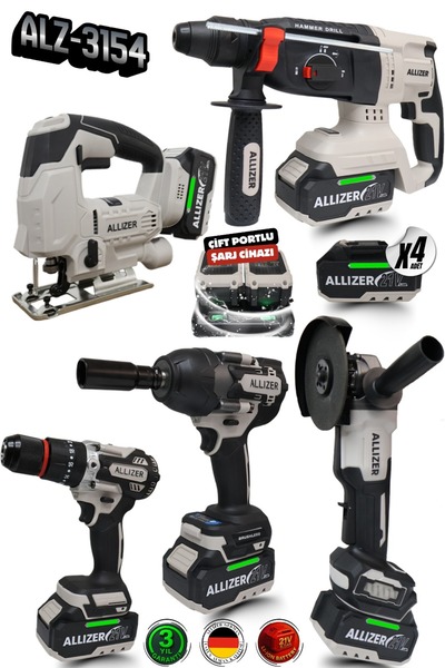 ALLİZER GERMAN ALLIZER ALZ-3154 5'li Set