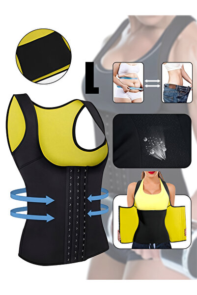 Leon Lifestyle سترة ساونا حرارية للتخسيس وحرق الدهون من ليون هوم، مشد للجسم (...