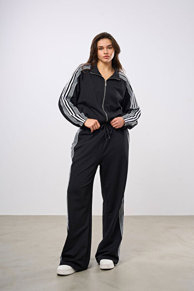 HANIQA Lace and Ribbon Tracksuit Set |   44-50