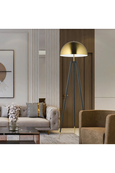 HubRom SEMYON 21039-4FLL Αντίκα Φωτιστικό Δαπέδου 45x157 εκ. 2xE27 Μέγ. 60W