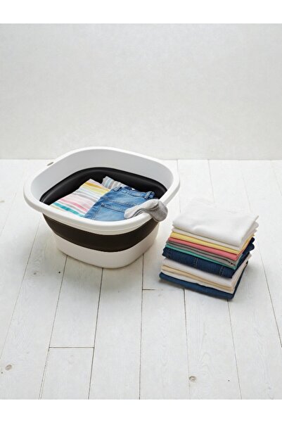 WDA Foldable Washing Basin – Collapsible Plastic Laundry & Dish Washing Tub with Drain Holes