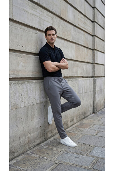 ENZİM JEANS Παντελόνι Jogger Pollycotton Slim Fit