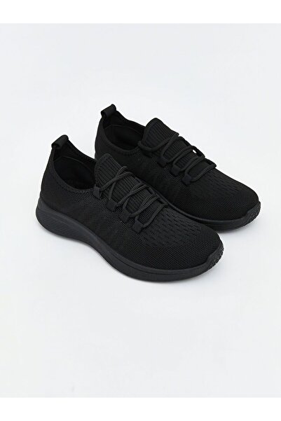 LC Waikiki Koor Black Mesh Detailed Women's Sports Shoes