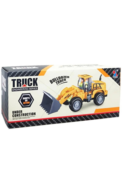 Can Ali Toys Pilli Işıklı Buldozer Çarp Dönen