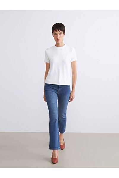 LC Waikiki Crop Flare Women's Jean Pants