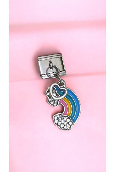 DİAVENTA TAKI VE AKSESUAR Rainbow Charm Dangle Model