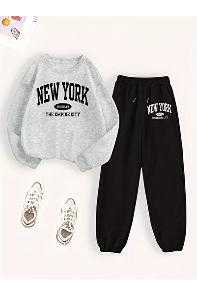 Flaubert Falubert-Women Printed Bcg Oversized Sweater - Sweatpants 2-Piece Set