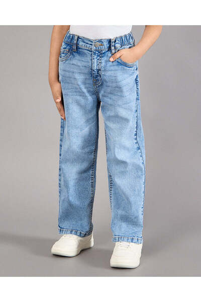 REDTAG بنطال جينز أزرق بقصة مستقيمة للأولاد