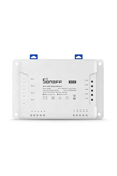 Sonoff Releu wireless Wi-Fi 4 canale 4CH R3