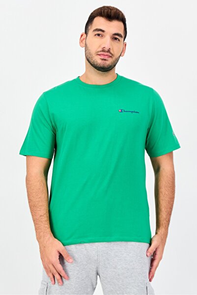 Champion8 Men Sportswear Fit Short Sleeve Outdoor T-Shirt, Green