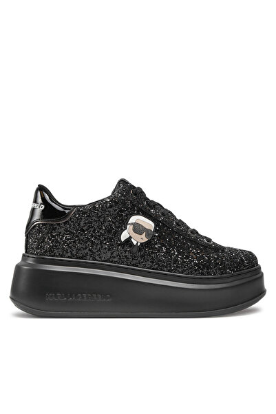Karl Lagerfeld Adidași damă Black Glitter Mono