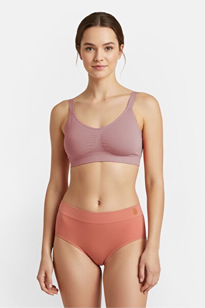 Chinese Laundry Women 3 Pieces Brand Logo Jacquard Full Briefs, Multicolor