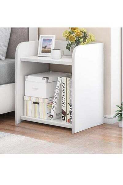 Arabest خزانة تخزين صغيرة ضيقة للغاية بتصميم عصري بسيط بجانب السرير، مناسبة لغرفة النوم أو غرفة المعيشة أو الشرفة