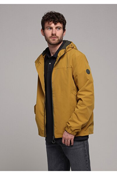 Colin's Regular Fit Men's Yellow Raincoat