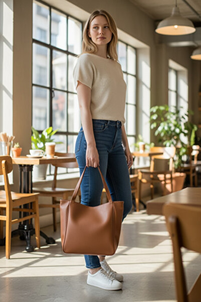 Store YigitEmirBags Johannesburg Taba Omuz Çantası