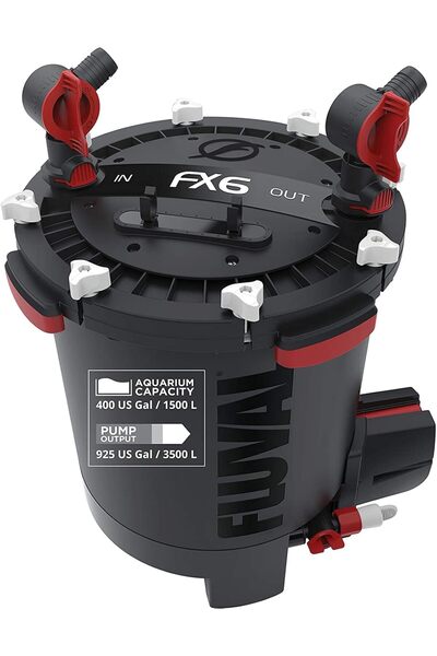 Fluval FX6 High Performance Aquarium Filter, Canister Filter for Aquariums up...