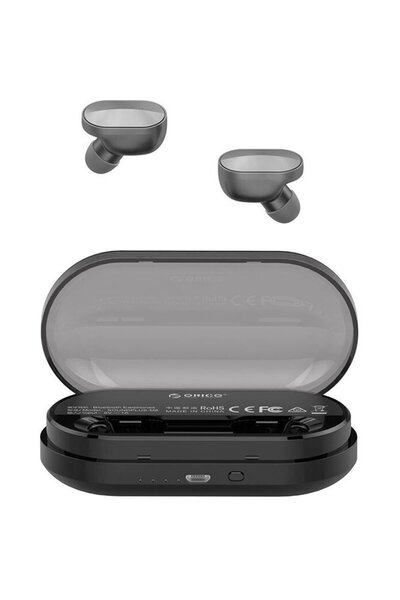 Orico Căști Bluetooth fără fir SoundPlus M8 cu carcasă de încărcare - Negre