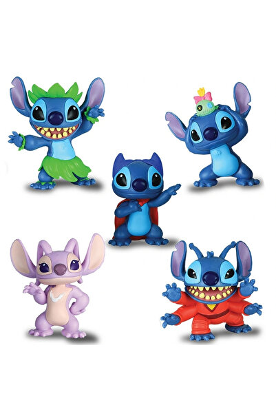 GIOCHI PREZIOSI Stitch 5-Piece Figure Set