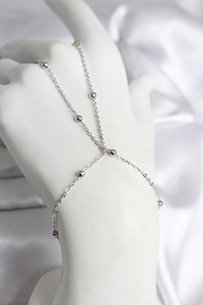 shopwave 316L Steel Silver Color Ball Chain Model Women's Şahmeran - Tj-Sn729