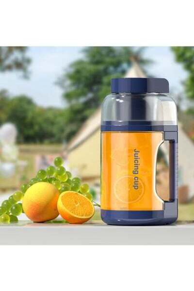 Arabest Electric Juicer Rechargeable, Cleaning Brush Portable Juicer for Orange, Lemon, Grapefruit