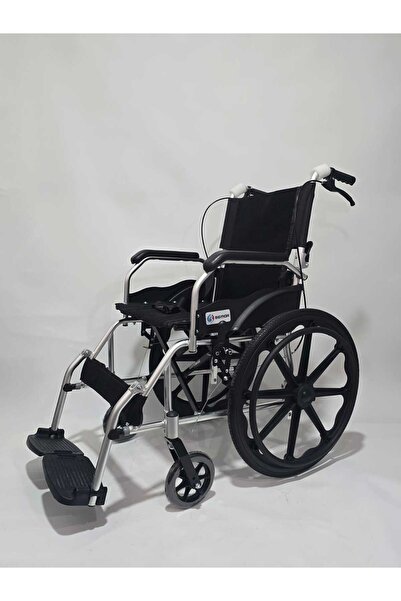 BEMOR Alüminyum Transfer Tekerlekli Sandalye – Katlanır Hafif Hasta Sandalyesi