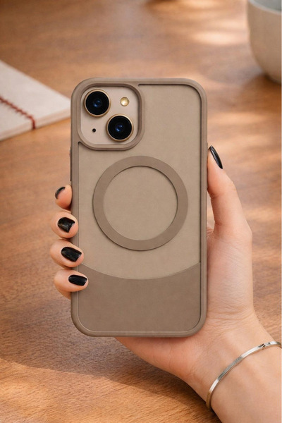 FABRON حافظة هاتف متوافقة مع آيفون 15 تتميز بتقنية ماج سيف الحقيقية