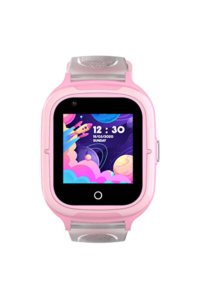 Techone Kids GPS Smartwatch KT23T 4G, 1.4 Inch, Video Call, Android, SOS, Spy, Pink