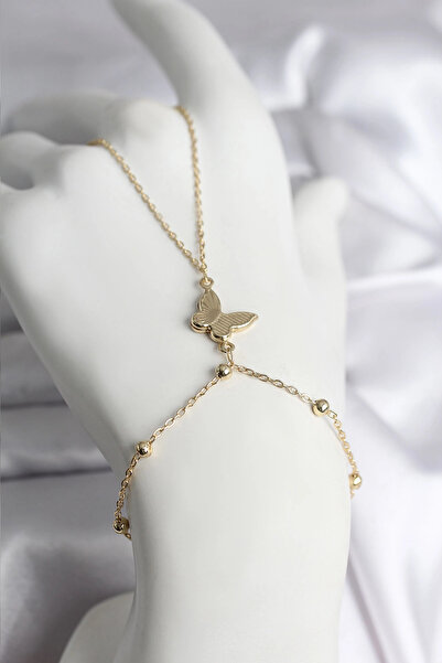 shopwave 316L Steel Gold Color Model Women's Şahmeran - Tj-Sn732