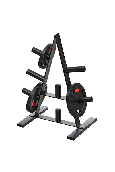 Sumkyle A - Frame Weight Plate Tree for 5 cm Olympic Plates - Holds 300 lbs