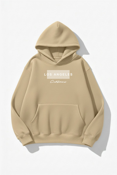 uyguntarz Hanorac unisex cu textura moale Los Angeles & California cu imprime...