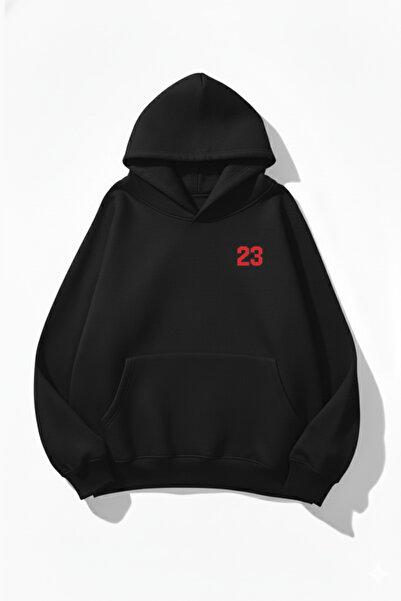 uyguntarz Hanorac unisex cu textura moale Heart Trace B cu imprimeu Design O ...