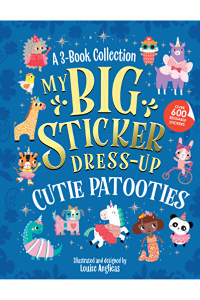 Sourcebooks Wonderland My Big Sticker Dress-Up: Cutie Patooties
