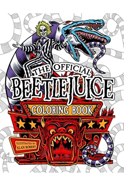 Insight Ed Beetlejuice: Cartea oficială de colorat
