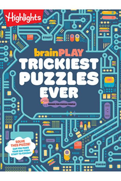 Highlights Pr Cele mai dificile puzzle-uri Brainplay: Carte cu ghicitori, puz...