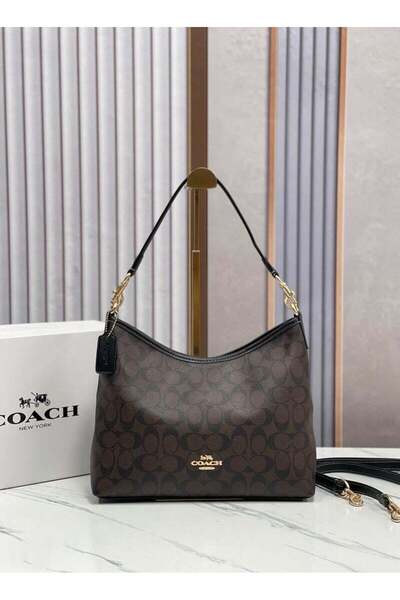 Generic classic logo medium shoulder bag, crossbody bag, underarm bag