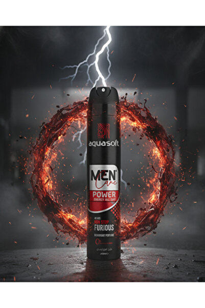 Aquasoft Aqua Soft Power Energy Deodorant for Men 200 ml