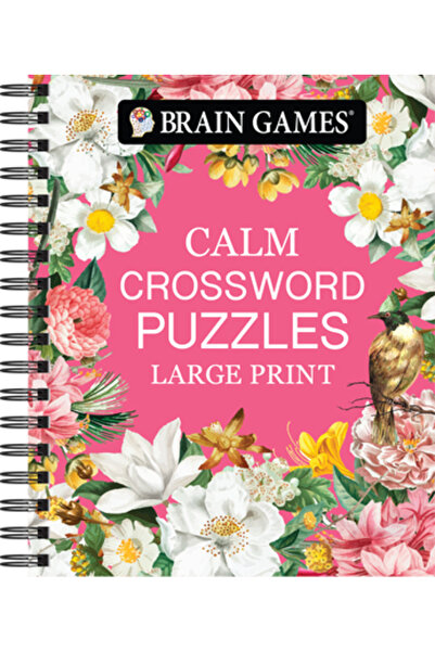 Pubn Intl Jocuri pentru creier - Calm: Rebusuri - Caractere mari